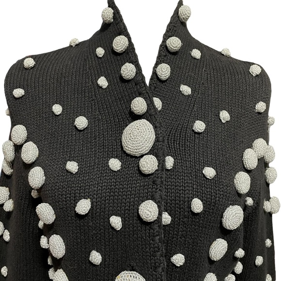 RARE Michael Simon for Bergdorf Goodman Virus Vintage Sweater - AMAZING! - Picture 6 of 7